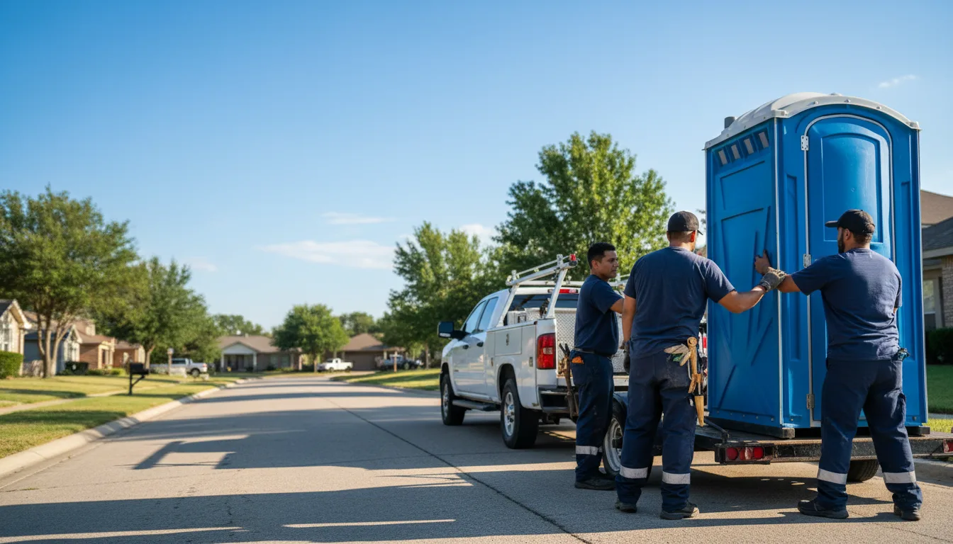 Portable Toilet Rental in Fenton, MO near me